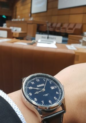 At the U.N.